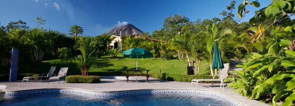 Volcano in Costa Rica, the CRS Tours team